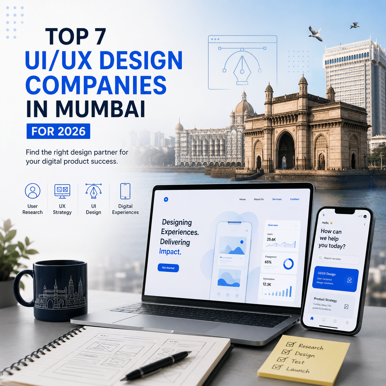 Top UI/UX design companies in Mumbai for 2026