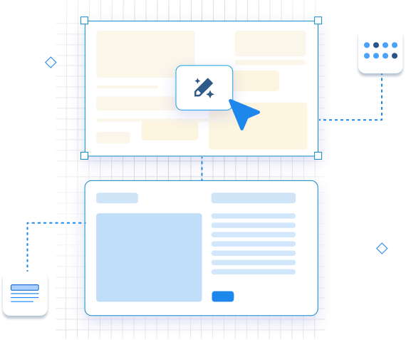 a graphical representation of the product redesign service offered by bokaap design